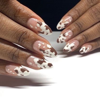 Weddig Nails, September Nails Art, Rodeo Nails, Fall Season Nails, Cowboy Nails, Maquillage Yeux Cut Crease, Season Nails, Bridesmaids Nails, Western Nails