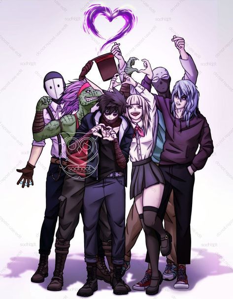 League Of Villains, Mha Cosplay, Funny Nerd, Tomura Shigaraki, Anime Villians, Girl Couple, Japan Aesthetic, Demon Art, Boku No Hero Academia Funny