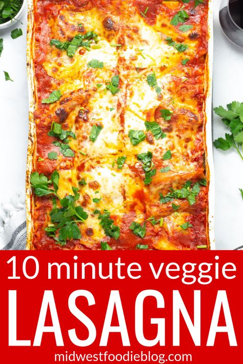 Veg Lasagna Recipe, Easy Veggie Lasagna, Veggie Lasagna Recipe, Easy Homemade Lasagna, Vegetarian Lasagne, Vegetarian Lasagna Recipe, No Boil Lasagna, Baked Lasagna, Easy Lasagna Recipe