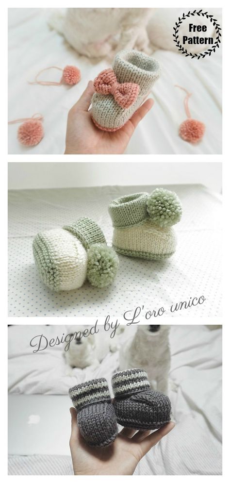 Bon Baby Booties Free Knitting Pattern Knit Baby Slippers Free Pattern, Knit Booties Free Pattern, Knitted Booties Free Pattern, Free Baby Booties Knitting Patterns, Knitted Baby Booties Free Pattern, Knit Baby Booties Pattern Free, Knitted Baby Gifts, Baby Socks Free Knitting Pattern, Knitting For Baby