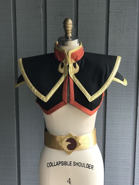 Azula Costume Diy, Azula Armor, Azula Cosplay Diy, Azula Costume, Azula Outfit, Azula Cosplay, Avatar Cosplay, Avatar Azula, Halloween Everyday