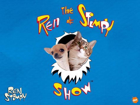 <i>Ren & Stimpy</i> would be a little cuter. John Kricfalusi, Cartoons 1990s, Old School Cartoons, Nickelodeon Cartoons, Nickelodeon Shows, Cartoon Artwork, Muppet Babies, Classic Cartoon Characters, 90s Cartoons