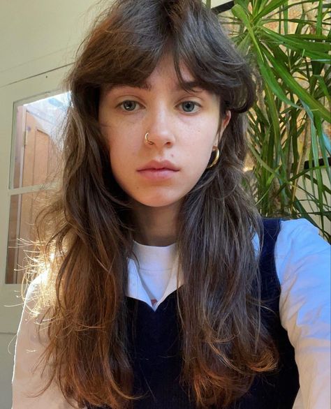 Clairo Hair Straight, Clario Hair, Claire Cottrill, Cut My Hair, December 4, Dream Hair, Girl Crushes, Nose Piercing, New Hair