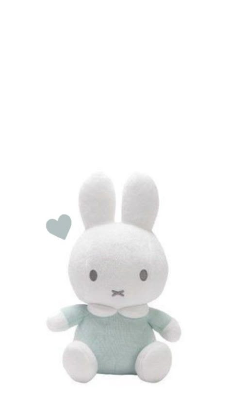 Muffy Rabbit Wallpaper, Miffy Wallpaper, Rabbit Wallpaper, Sage Green Wallpaper, Anime Collectibles, Gray Aesthetic, Green Wallpaper, Cute Backgrounds, Iphone Icon