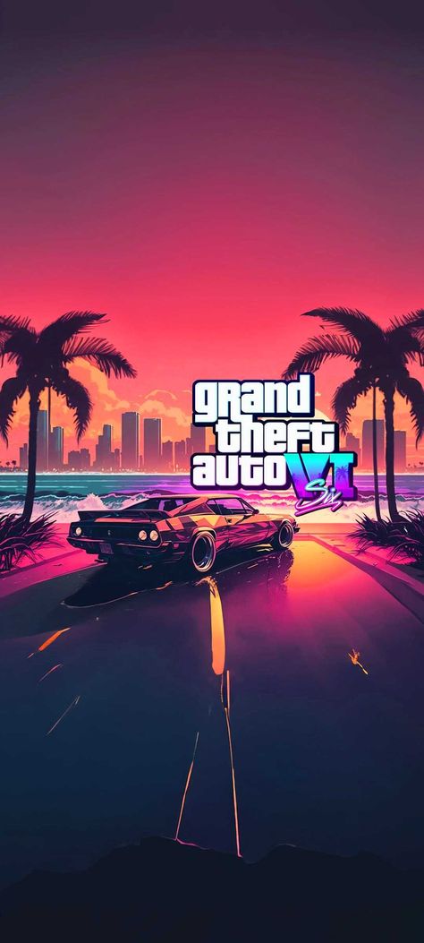 GTA 6 Wallpaper Grand Theft Auto Artwork, Grand Theft Auto Series, Gta 6, Gundam Wallpapers, Iphone Wallpaper Hd Nature, Wallpaper Animes, Art Gallery Wallpaper, Minimal Web Design, Pictures Of People