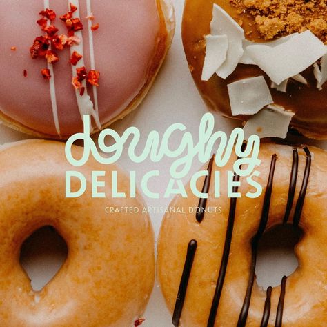 naz browne — brand identity designer (@nbcreativeco) • Instagram photos and videos Doughnut Branding, Donut Shop Logo, Donut Branding, Donut Photography, Donut Craft, Menu Illustration, Sweet Cafe, Moodboard Ideas, Shop Branding