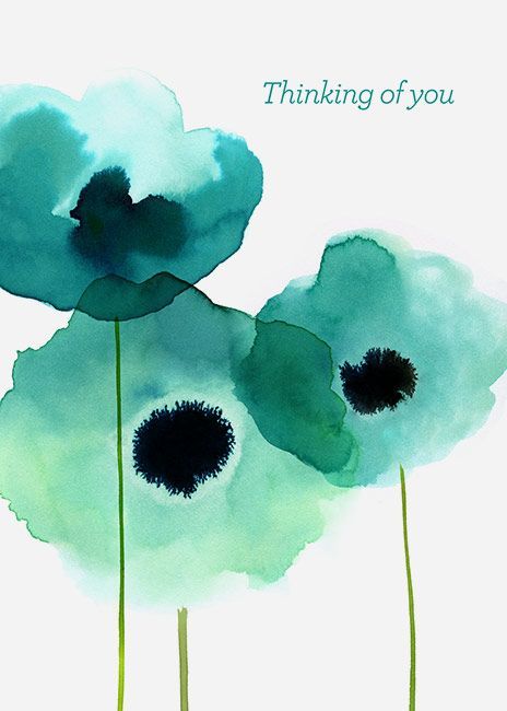 Magrikie : Illustration : get well / sympathy 심플한 그림, Watercolor Card, Watercolour Inspiration, 수채화 그림, Watercolor Flowers Paintings, Green Watercolor, Fashion Art Illustration, Watercolor Inspiration, Art And Illustration