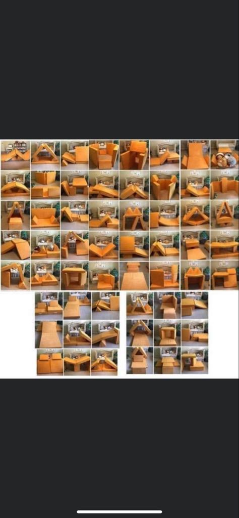 Single Nugget Configurations, 1 Nugget Couch Ideas, Nugget Configurations, Nugget Builds, Rainbow Playroom, Play Couch, Kids Couch, Shared Kids Room, Big Boy Bedrooms