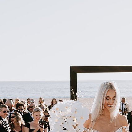 Karla Casillas & Co - Curated Weddings and Events on Instagram: "✨ Inspired by the minimalist oriental style, Morgan and Jared chose Nobu Los Cabos to host their dream wedding. Together (M&J + House of Casillas) We curated a striking all-black attire ceremony that showcased extraordinary details, from the exquisite orchid-only bouquet to the bridesmaids gracefully holding delicate fans.⁣⁣ We had an incredible time designing and planning this lovely wedding, and we want to thank @maineventcabo fo Nobu Los Cabos, Curated Wedding, Black Attire, Time Design, M J, The Minimalist, All Black, Orchids, Dream Wedding