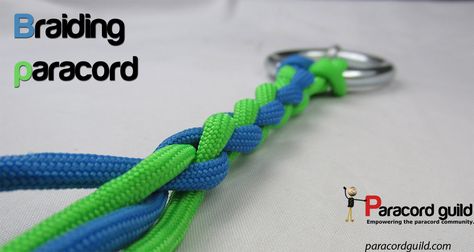 An easy way to braid paracord. A tutorial. Paracord Bracelet Instructions, Braids Tutorial Easy, Bracelet Instructions, Paracord Projects Diy, Braids Easy, Paracord Dog Leash, Paracord Bracelet Tutorial, Diy Lanyard, Paracord Braids