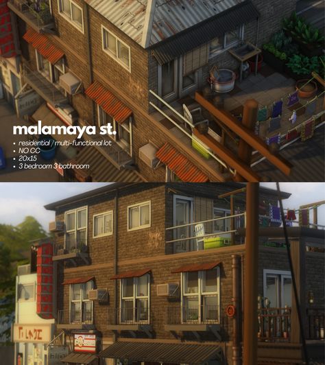 Sim4 Build Cc, Sims 4 City Apartment, Sims 4 Warehouse Build, Sims 4 Lot Cc Download, Sims 4 Space Filler, Small Base Game House Sims 4, Sims 4 Poor Apartment, Sims 4 Town Build, Sims 2 House Downloads