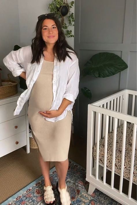 Maternity Bodycon Dress Outfits, Curvy Maternity Fashion, Maternity Bodycon Dress, Summer Pregnancy Outfits, Casual Maternity Outfits, Maternity Dress Outfits, Maternity Clothes Summer, Body Con Dress Outfit, Maternity Chic