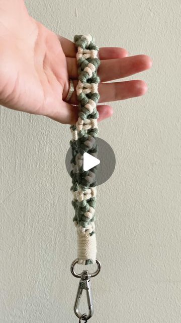 Macrame Wristlet Tutorial, Wristlet Tutorial, Macrame Wristlet, Yt Channel, Keychain Bag, Macrame Tutorial, Wristlet Keychain, Story Highlights, Bag Straps