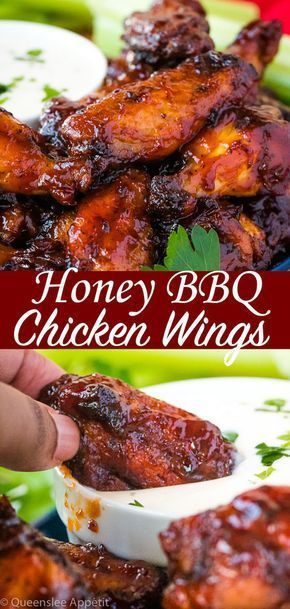 Peking Chicken, Chicken Wing Sauce Recipes, Spicy Chicken Tenders, Honey Bbq Chicken Wings, Sticky Wings, Bbq Chicken Wings Recipe, Wings Recipe Baked, Honey Bbq Wings, Spicy Baked Chicken