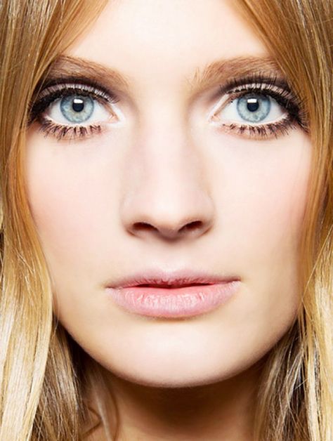 The best tricks to give you brighter eyes. Whiten Eyes, Paul Gaultier Spring, Runway Makeup, White Eyes, Puffy Eyes, Ingrown Hair, Makati, Harpers Bazaar, How To Apply Makeup