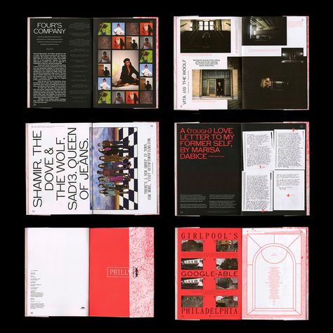 Mises En Page Design Graphique, Magazine Layout Inspiration, Graphic Design Is My Passion, Zine Design, Portfolio Design Layout, Graphics Layout, Magazine Layout Design, Typography Layout, Publication Design