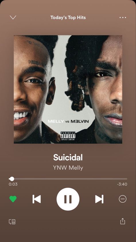 Spotify Music Screenshots Iphone, Music Screenshots Iphone, Spotify Music Screenshots, Spotify Screenshot, Ynw Melly, Rap Playlist, Iphone Wallpaper Music, Radio Playlist, Youtube Videos Music Songs