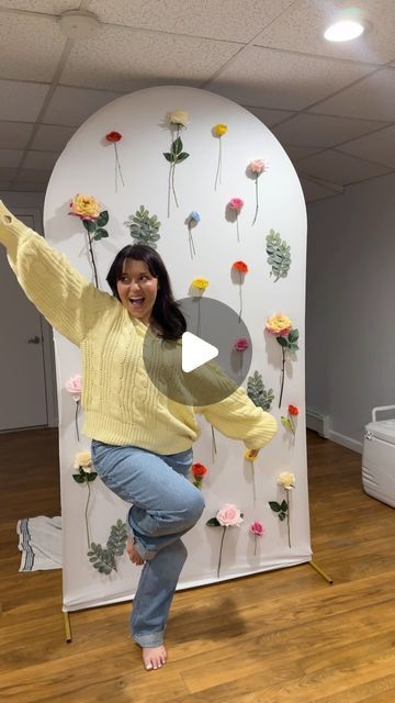 Amber Nicole ♡ on Instagram: "In my DIY era💐🫶💍✨arch in my amazon under ‘home must haves’! 

 #engagementparty #diy #florals #minivlog #flowerwall #fiance #flowerarrangement #bridetobe #bridal #bridalshower #gardenparty" Diy Floral Arch, Diy Flower Backdrop, Home Must Haves, Party Backdrops, Floral Backdrop, Floral Arch, Flower Backdrop, Event Ideas, Backdrops For Parties