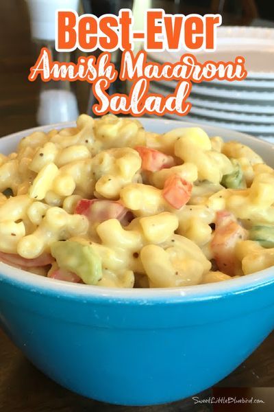 Kfc Macaroni Salad Recipe, Award Winning Macaroni Salad, Cold Mac And Cheese Salad, Cheesy Macaroni Salad, Sweet Amish Macaroni Salad, Dinner Salad Ideas, Amish Macaroni Salad Recipe, Healthy Salad Recipes For Dinner, Hutterite Recipes