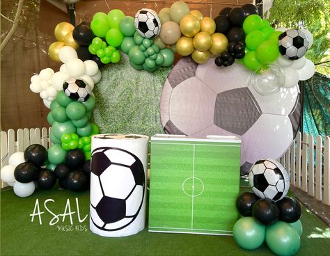 Tennis Birthday Party Decorations, Football Birthday Party Ideas Decoration, Football Theme Party Decorations, Soccer Backdrop, Soccer Birthday Decorations, Soccer Party Ideas, Soccer Theme Birthday Party, Soccer Birthday Party Ideas, Football Theme Birthday Party