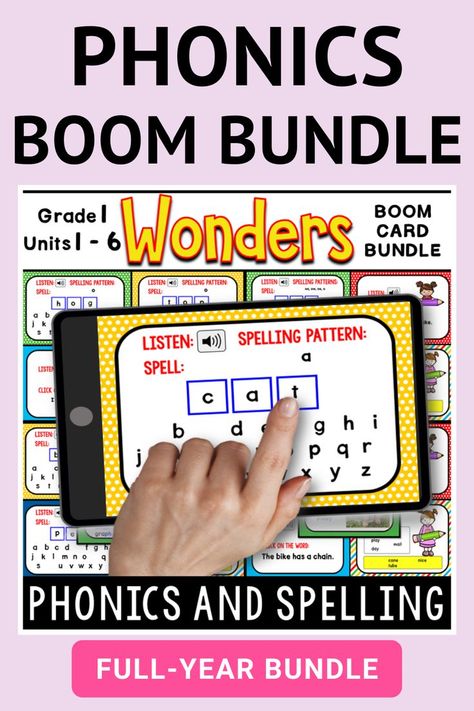 Are you looking for engaging activities to reinforce the phonics and spelling skills in your McGraw Hill 1st Grade Wonders (2023, 2020) curriculum? Check out these interactive and low-prep Boom Cards that target ALL of the phonics and spelling skills in the 1st Grade Wonders curriculum. Wonders 1st Grade, Mcgraw Hill Wonders 1st Grade, Wonders 1st Grade Mcgraw Hill, Mcgraw Hill Wonders 2nd Grade, Wonders Curriculum Third Grade, Mcgraw Hill Wonders, Spelling Patterns, Grade 1, Engagement Activities