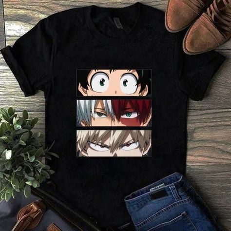 My Hero Academy, My Hero Academia Merchandise, Anime Inspired Outfits, Anime Accessories, Anime Merchandise, Plus Ultra, Anime Shirt, Aesthetic Outfit, Tshirt Outfits