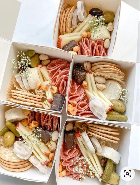 Mini Charcuterie Boxes, Holiday Charcuterie Board Ideas, Holiday Charcuterie Board, Graze Boxes, Charcuterie Box, Charcuterie Boxes, Holiday Charcuterie, Mini Charcuterie, Grazing Boxes