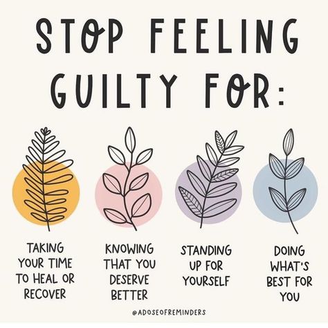 Stop Feeling Guilty, Better Mental Health, Stop Feeling, Empty Cup, Feeling Guilty, Positive Mental Health, Self Care Bullet Journal, Writing Therapy, Time For Yourself