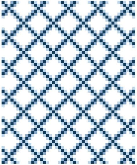 "Double Irish Chain" - Blue and White — Quilted Twins Blue And White Irish Chain Quilts, 2 Color Quilts Patterns Free, Double Irish Chain Quilt Pattern, Double Irish Chain Quilt, Irish Chain Quilt Pattern, Irish Quilt, Bed Quilt Patterns, Irish Chain Quilt, Wedding Quilt