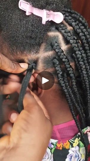 5.7K reactions · 926 shares | Try this method if you're still struggling with BOX BRAIDS #hairtutorial #foryou #hairtransformation #trendinghairstyles #foryoupage #exploretheworld | Ada | Beyoncé · TEXAS HOLD 'EM Toddler Box Braids For Kids, Kid Box Braids, Kids Box Braids Styles, Box Braids Hairstyles For Kids, Braids For Toddlers, New Braid Hairstyles, Box Braids For Kids, Braid Hairstyles For Kids, New Braided Hairstyles