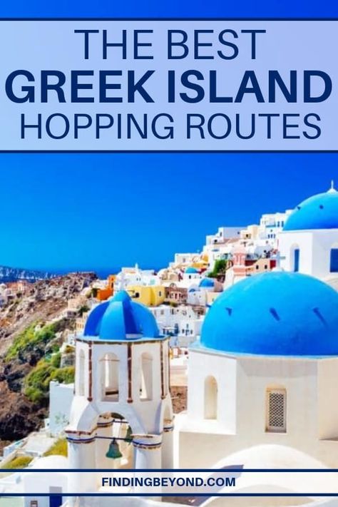 Greece Island Hopping Itinerary, Island Hopping Greece, Greek Islands Vacation, Greek Island Hopping, Best Greek Islands, Greece Trip, Greece Beach, Greece Travel Guide, Travel Greece