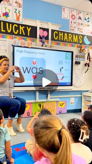 Meesha Davis on Instagram: "A snippet of how I teach high frequency words! When I was a new teacher, I found it challenging to teach five-year-olds whole WORDS when they were still learning letters and sounds. My students naturally tried to sound out their sight words. While one day they’ll know them by sight - until then, let’s use the sounds!

From the science of reading, I’ve learned that most sight words are actually decodable. For the irregular parts of words (the letters that aren’t making the sounds they’re “supposed” to), I use @theSecretStories to teach. And if it’s a really tricky part, we put a heart on it, but I try to limit how many hearts we use. As you can see, they LOVE doing our heart part chant ❤️ 

I also use HeidiSongs to sing sight word songs, and elkonin boxes to orth Learning Letters And Sounds, Sight Word Songs, Elkonin Boxes, First Grade Words, The Science Of Reading, Letters And Sounds, Science Of Reading, New Teacher, High Frequency Words