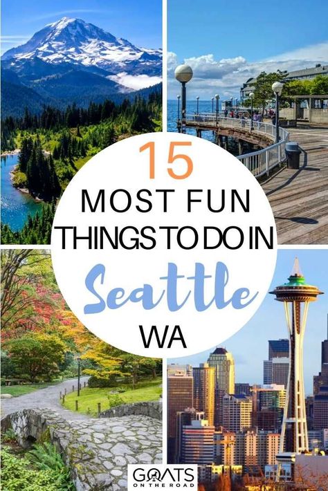 Are you heading to Washington? Looking for these most fun things to do in Seattle, WA? This complete list hits all of the top things to do in Seattle, Washington that you won't want to miss! | #prettycities #wanderlust #traveltips Must See In Seattle Washington, Seattle Bucket List Things To Do, Greys Anatomy Seattle Locations, Top Things To Do In Seattle Wa, Must Do Things In Seattle, Places To Go In Seattle Wa, Things To See In Seattle, Washington Vacation Ideas, West Seattle Things To Do