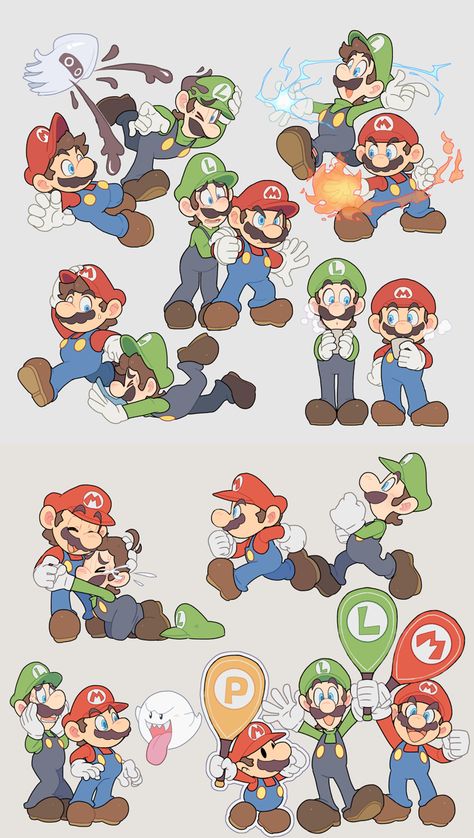 Super Mario Bros Film, Mario Comics, Mario Funny, Mario Y Luigi, Mario Fan Art, Super Mario And Luigi, Mario Luigi, Mario Games, Mario Nintendo