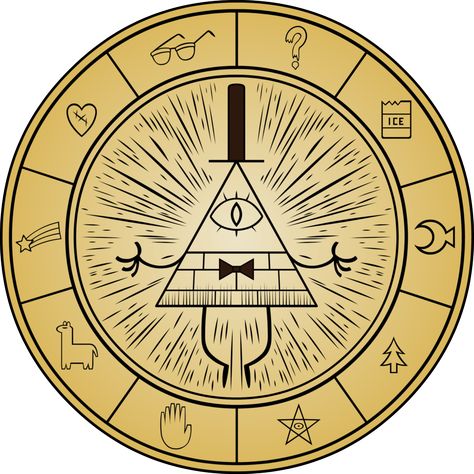 Gravity Falls - Bill Cipher Wheel by Doctor-G on DeviantArt Dipper E Mabel, Cipher Wheel, Libro Gravity Falls, Gravity Falls Journal, Gravity Falls Dipper, Gravity Falls Bill Cipher, Desenhos Gravity Falls, Gravity Fall, Gravity Falls Bill