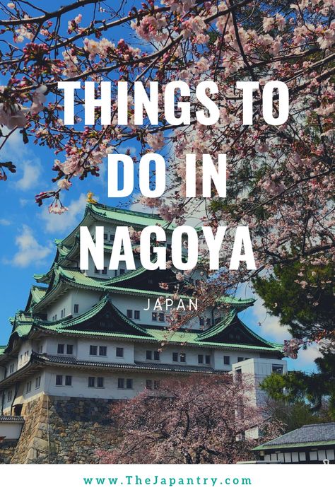 Nagoya has been one of the overlooked cities in Japan when it comes to tourism. Here are all the things you can do in Nagoya to help make your vacation in Japan memorable! #japan #nagoya #japatraveltips #japantravel #japantrip #visitjapan Japan Honeymoon, Beautiful Places In Japan, Japan Travel Destinations, Japan Tourism, Things To Do In Japan, Japan Destinations, Shochu, Japanese Travel, Japan Itinerary