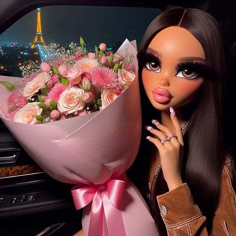 If he wanted to, he would 🌹🥂✨ Bratz Summer, Black Bratz Doll, Brat Doll, Cute Wall Decor, Afghan Clothes, Barbie Model, Barbie Style, Pfp Aesthetic, January 19