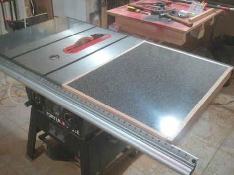 Table saw extension wing. Table Saw Extension, Home Made Table Saw, Craftsman Table, Table Saw Station, Craftsman Table Saw, Table Saw Workbench, Best Table Saw, Table Saw Fence, Table Saw Stand