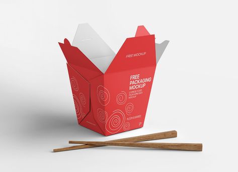 Chinese Food Packaging, Restaurant Menu Card, Chinese Packaging, Chinese Takeout Box, Food Mockup, Takeaway Food, Chinese Takeaway, Food Box Packaging, Chinese Noodles