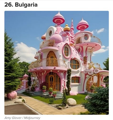 Unique Houses, Cute House, Barbie Dream, Barbie Dream House, Pink Houses, Dream House Decor, Dream Room, My Dream Home, Beautiful Homes