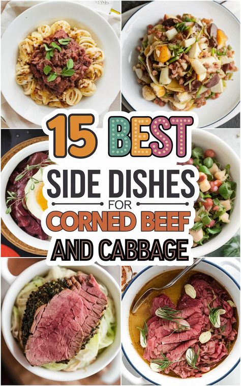 Discover the perfect side dishes to serve with your corned beef and cabbage! 🍀🍴 #StPatricksDay #IrishFood Canned Corned Beef Recipe, Corned Beef Stew, Corned Beef Hash Breakfast, Bully Beef, Beef Hash Recipe, Corned Beef Hash Recipe, Canned Corned Beef, Cooking Corned Beef, Side Dish Ideas