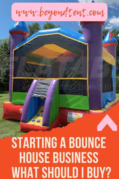 House Business Ideas, Inflatable Business, Bouncing House, Bounce House Business, Tips And Tricks For Life, Party Rentals Business, Jump House, Inflatable Rentals, Bounce House Rentals