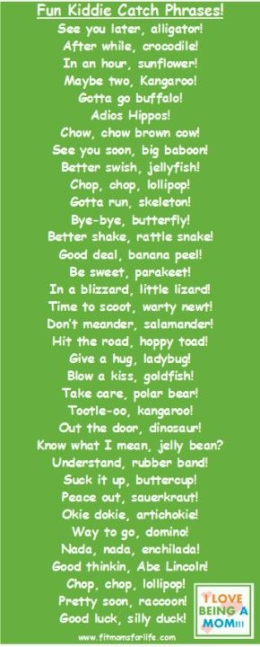 Fun sayings to share See You Later Quotes, Funny Catch Phrases, Goodbye Songs, Gummy Sweets, Fit Moms, See You Later Alligator, Goodbye Quotes, Silly Words, Embroidery Funny