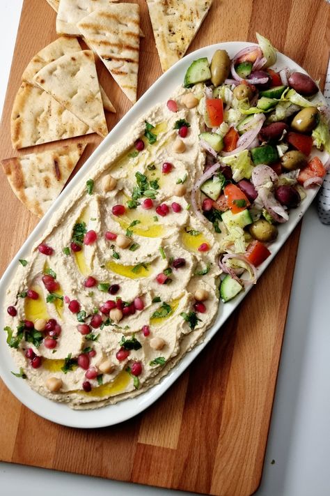 Loaded Hummus Loaded Hummus Platter, Hummus Pomegranate, Hummus Tray, Layered Hummus, Hummus Board, Loaded Hummus, Gluten Free Hummus, Hummus Platter, Make Hummus