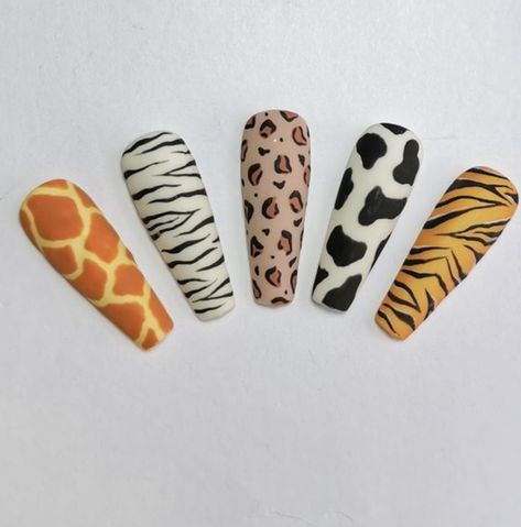 Nail Art Bird, Animal Nail Designs, Animal Print Nails Art, Animal Nail Art, Minx Nails, Nail Designs Valentines, Animal Nails, Nail Art Designs Diy, Skin Nails