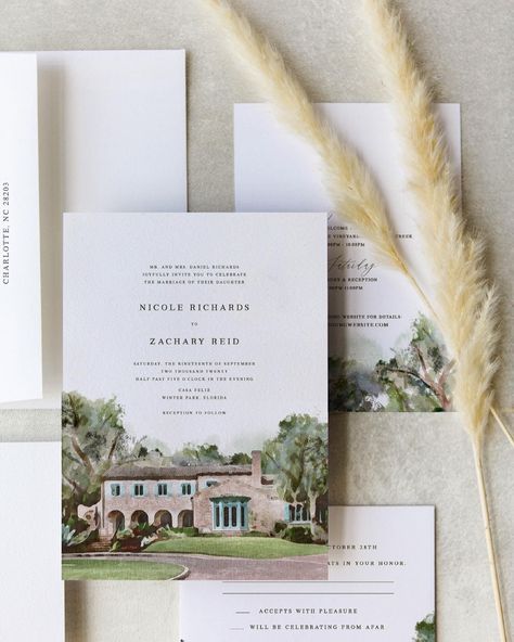 #floridawedding #casafeliz #winterparkwedding #winterparkfl #casafelizwedding #orlandowedding #orlandoflorida #greenweddingshoes #loveauthentic #intimatewedding #loveintentionally #stylemepretty #thatsdarling #wedding #weddingwire #weddingseason #weddinginspo #stationery #stationeryaddict #weddinginspiration #uniqueweddingideas #weddingvenue #weddingvenues #smallweddingideas #weddinginvitations #weddingstationery #stationerydesign #customweddinginvitation Vineyard Wedding Invitations, Winery Vineyard, Greenery Invitation, Eucalyptus Wedding Invitation, Watercolor Green, Winter Park Fl, Wedding Anniversary Invitations, Orlando Wedding, Watercolor Invitations