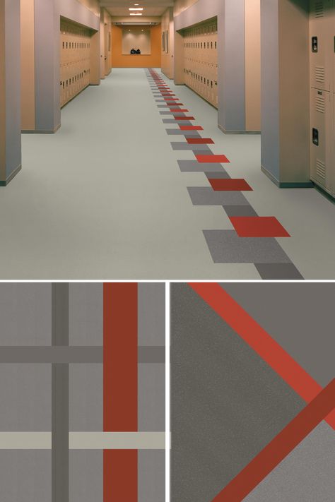 School Flooring Design, School Design Ideas, School Flooring, Elementary School Design, Hospital Flooring, Carpet For Office, Elementary School Architecture, Vct Flooring, Bedroom Floor Tiles