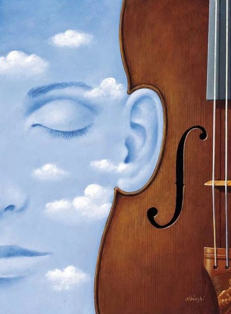 Fantasía y surrealismo #biblioteques_UVEG Surrealist Art Surrealism Paintings, Rafal Olbinski, Surreal Art Painting, Magic Realism, Rene Magritte, Surrealism Painting, Art And Illustration, Art Movement, Surreal Art