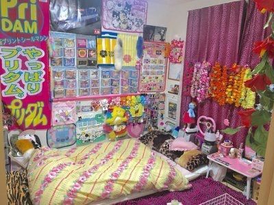 Harajuku Room, Gyaru Bedroom, Gyaru Room, Room Things, Interior Design Books, Cute Rooms, Hime Gyaru, Cool Room, Gyaru Fashion