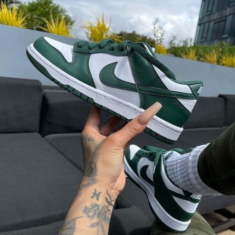 Shop Excellence Air Jordan 1 Low Online With Free Shipping Nike Dunk Low Michigan State, Dunk Low Michigan, Nike Shoe, All Nike Shoes, Sneaker Lovers, Sneaker Art, Nike Sneakers Women, Cheap Nikes, Air Jordan 1 Low